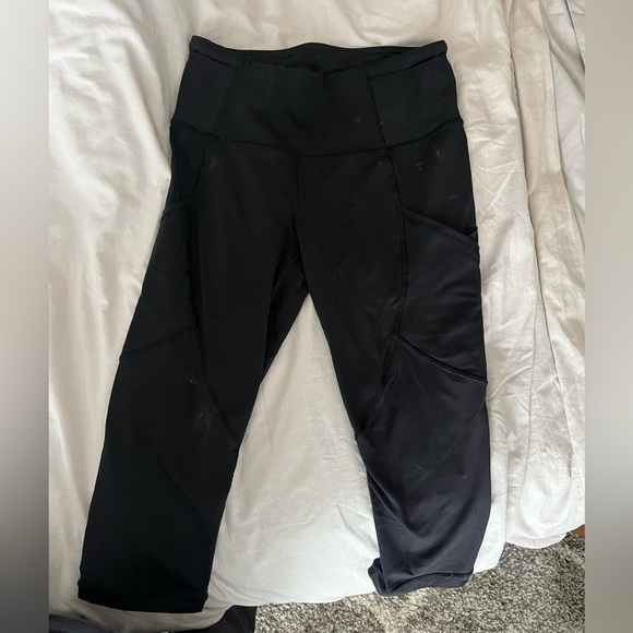 Lululemon Cropped Leggings - Picture 2 of 5